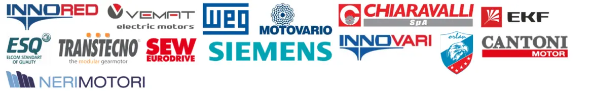 Электродвигатели Innored, Vemat, Weg, Motovario, Chiaravalli, EKF, ESQ, Transtecno, Sew Eurodrive, Siemens, Innovari, Орлан, Cantoni, Nerimotori.